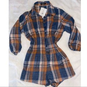 Flannel Romper